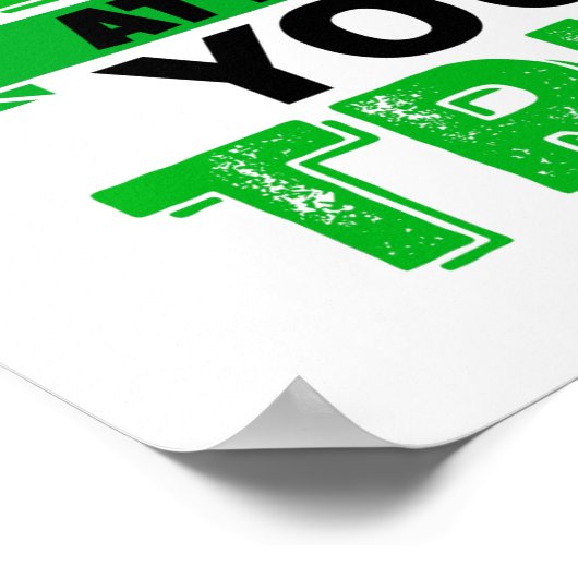 あなたの雰囲気はあなたの部族のポスターを引き付ける ポスター (角)