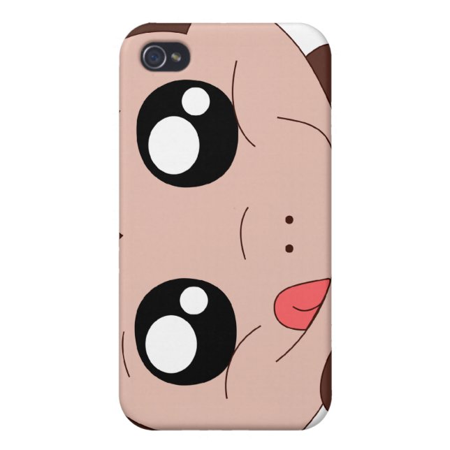 あなたの電話のがっしりした猿 iPhoneケース (裏面)