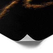 あなたの電話はここにある天の川銀河系 ポスター (角)