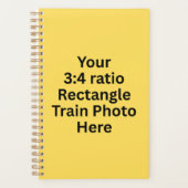 あなたの電車の写真は毎週のステッカー、 プランナー手帳 (正面)