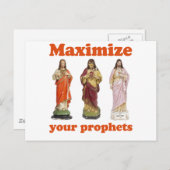 あなたの預言者を最大化する ポストカード (正面/裏面)