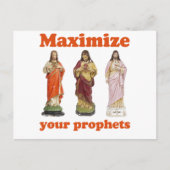 あなたの預言者を最大化する ポストカード (正面)