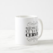 あなたの頚部の助産婦-誕生の労働者のコーヒー・マグ コーヒーマグカップ (正面右)