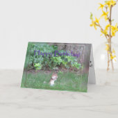 "あなたの頬"のバースデー・カード詰めて下さい カード (黄色い花)