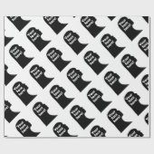 あなたの顔ここコピー ラッピングペーパー (フラット)