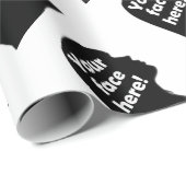 あなたの顔ここコピー ラッピングペーパー (ロールコーナー)