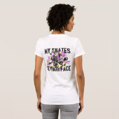 あなたの顔のスケート! Tシャツ (裏面フル)