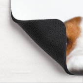 あなたの顔のバセットハウンド マウスパッド (コーナー)