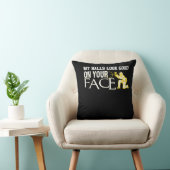 あなたの顔のペイントボールでよい私の球の一見 クッション (椅子)