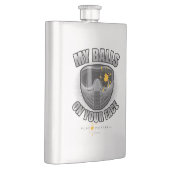 あなたの顔のペイントボール フラスク (右)