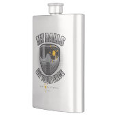 あなたの顔のペイントボール フラスク (左)