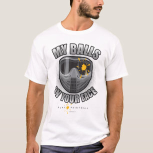 あなたの顔のペイントボール Tシャツ