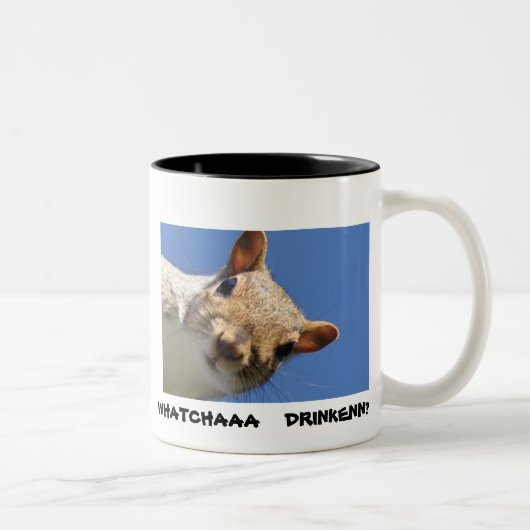 あなたの顔のリス ツートーンマグカップ (右)