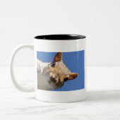 あなたの顔のリス ツートーンマグカップ (左)