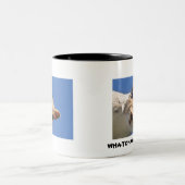 あなたの顔のリス ツートーンマグカップ (中央)