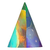 あなたの顔の写真の宇宙飛行士のパーティーの帽子を加えて下さい パーティーハット (裏面)