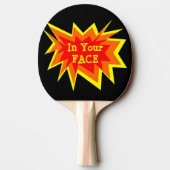 あなたの顔の卓球ラケット 卓球ラケット (裏面)