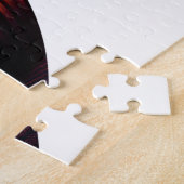 あなたの顔の黒いコブラヘビ ジグソーパズル (側面)