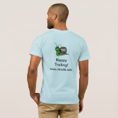 あなたの顔のNtrails Tシャツ (裏面フル)