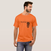 "あなたの顔"のアフリカのマスク修理して下さい Tシャツ (正面フル)