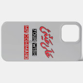 あなたの願いは私のコマンドのアラビア語ワードアート – على عيني Case-Mate iPhoneケース (裏面 (横))