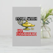 あなたの願いは私のコマンドAladdinランプデザイン シーズンカード (スタンド正面)