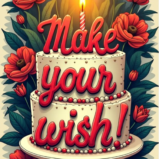 あなたの願い誕生日カードをカエルの願いを拒否する！ カード