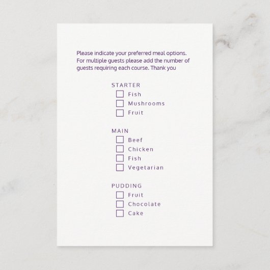 あなたの食事を選ぶクリスマス雪湖の松の木 エンクロージャーカード (裏面)