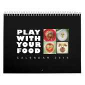 あなたの食糧カレンダーが付いている演劇 カレンダー (カバー)