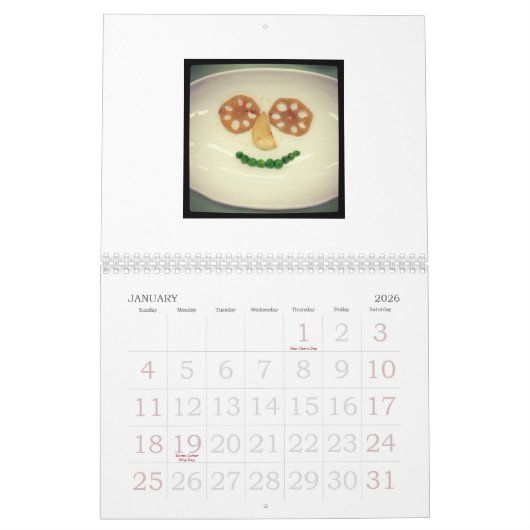 あなたの食糧カレンダーが付いている演劇 カレンダー (1月 2026)