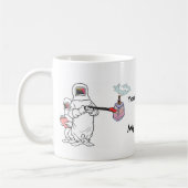 あなたの香水、私の毒 コーヒーマグカップ (左)