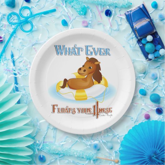 あなたの馬を浮かせるものは2 ペーパープレート (パーティー)