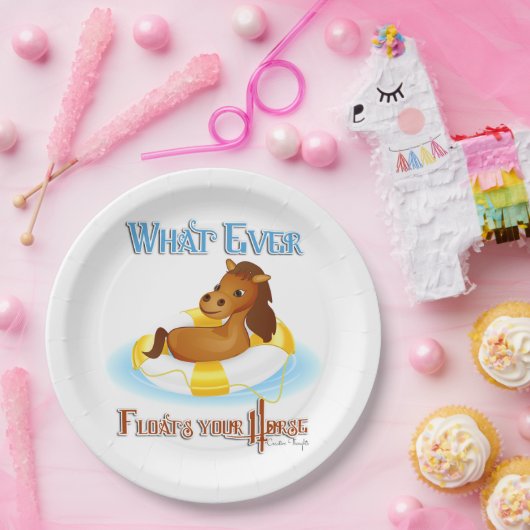 あなたの馬を浮かせるものは2 ペーパープレート (パーティー)