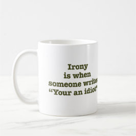 あなたの馬鹿 コーヒーマグカップ