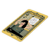 あなたの髪をダウンさせる_C_4x6冷蔵庫マグネット マグネット (左側)