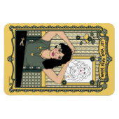 あなたの髪をダウンさせる_C_4x6冷蔵庫マグネット マグネット (横)