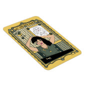 あなたの髪をダウンさせる_C_4x6冷蔵庫マグネット マグネット (右側)