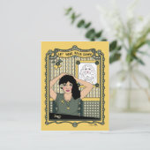 あなたの髪をダウン_C_はがき ポストカード (スタンド正面)