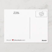 あなたの髪を下に_B_はがき ポストカード (裏面)