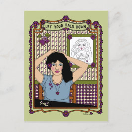 あなたの髪を下ろしなさい_A_はがき ポストカード