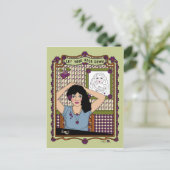 あなたの髪を下ろしなさい_A_はがき ポストカード (スタンド正面)