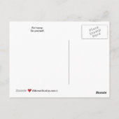 あなたの髪を下ろしなさい_A_はがき ポストカード (裏面)