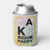 あなたの魂を幸せなクーラーボックス 缶クーラー (缶正面)
