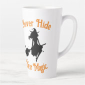 あなたの魔法を隠さないで。 カフェラテマグ (右)