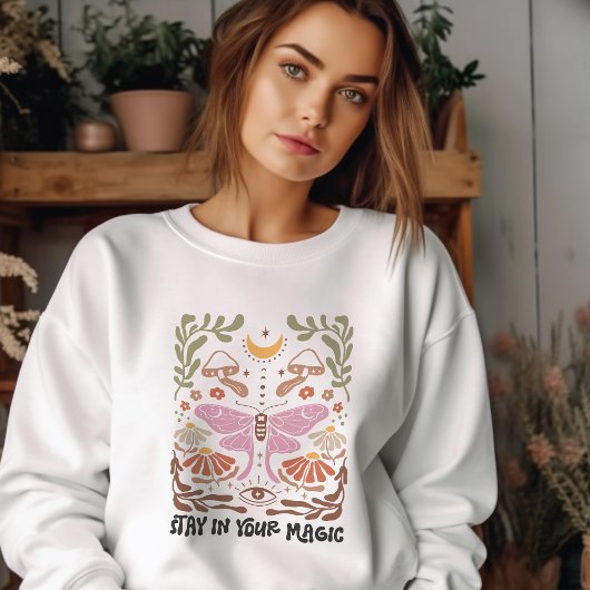 あなたの魔法ボホフローラインスピレーション引用文 Tシャツ