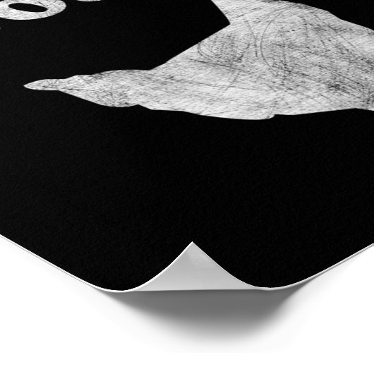 あなたの鶏の鶏肉フェミニストの生殖権 ポスター (角)