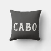 あなたの鼻のおもしろいな皮肉の灰色の枕を見つけました クッション (裏面)