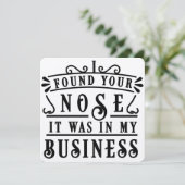 あなたの鼻を見つけた 招待状 (スタンド正面)