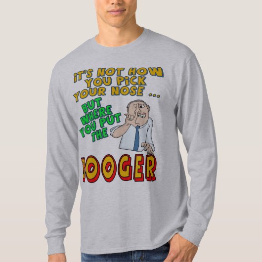 あなたの鼻を選んで下さい Tシャツ (正面)