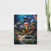 あなたの1日が魔法に満ちたものになりますように - 妖精の庭園 カード (正面)